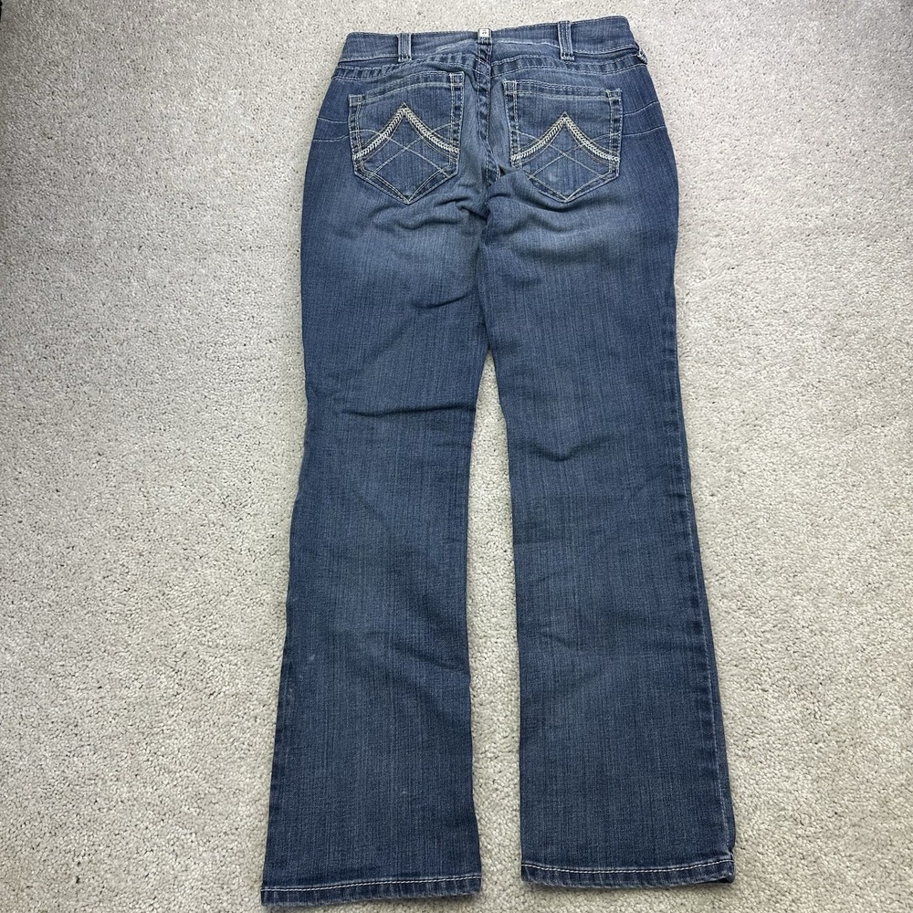 Ariat R.E.A.L. Denim Jeans Womens 30x30 Bootcut Mid Rise Blue Stretch